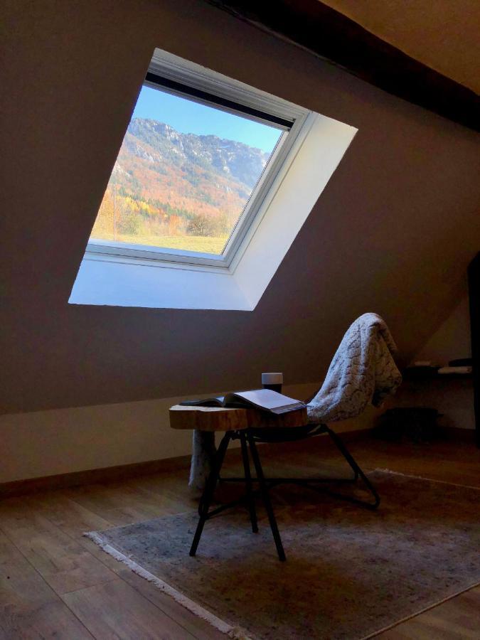 Chapamama Bed & Breakfast Aillon-le-Vieux Bagian luar foto