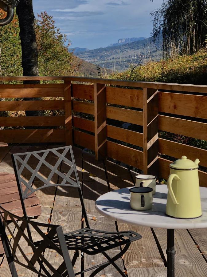Chapamama Bed & Breakfast Aillon-le-Vieux Bagian luar foto